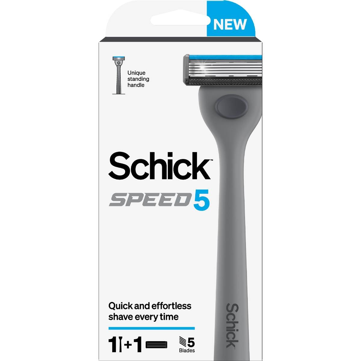 Schick Speed 5 Razor Kit Grey each