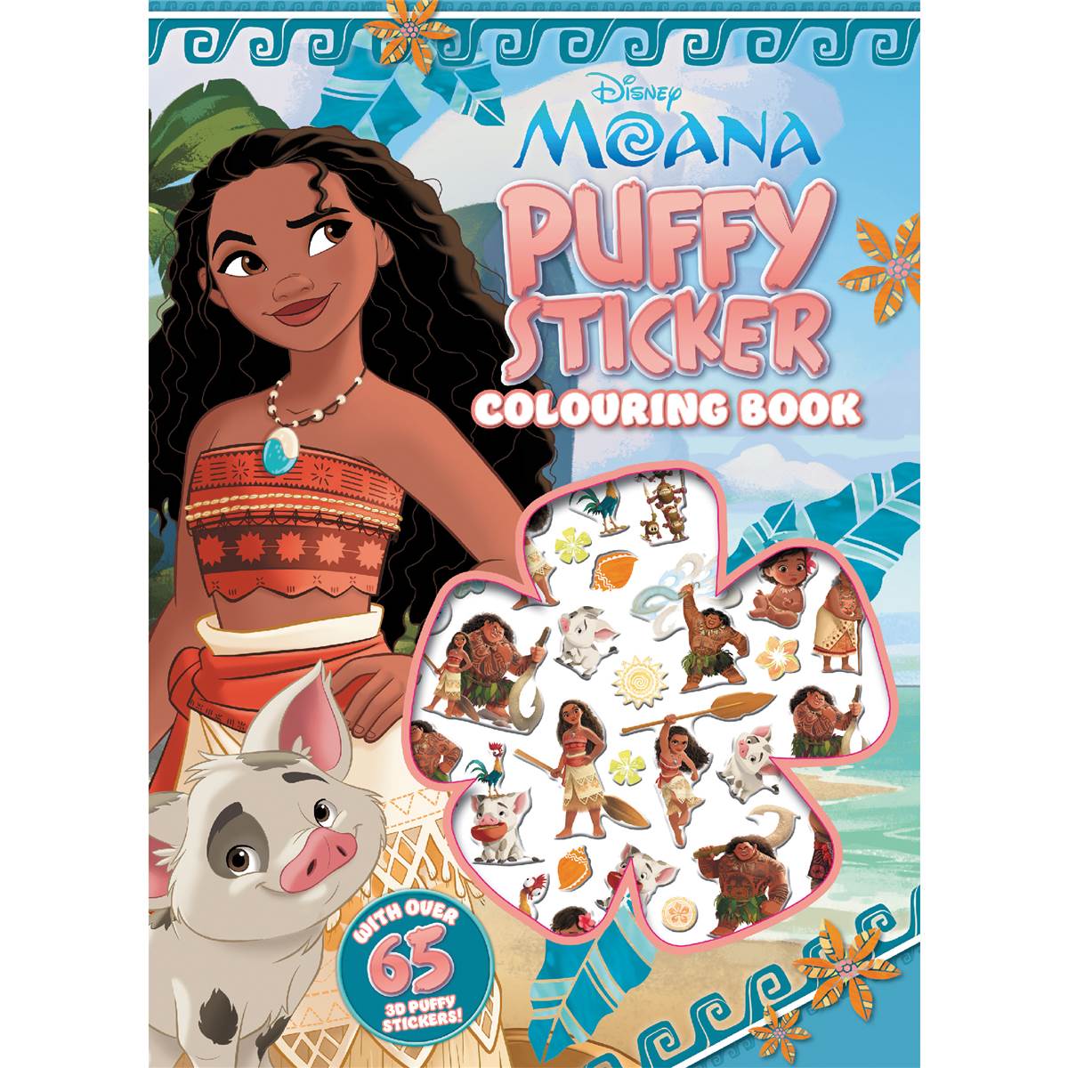 Disney Moana Puffy Sticker Book