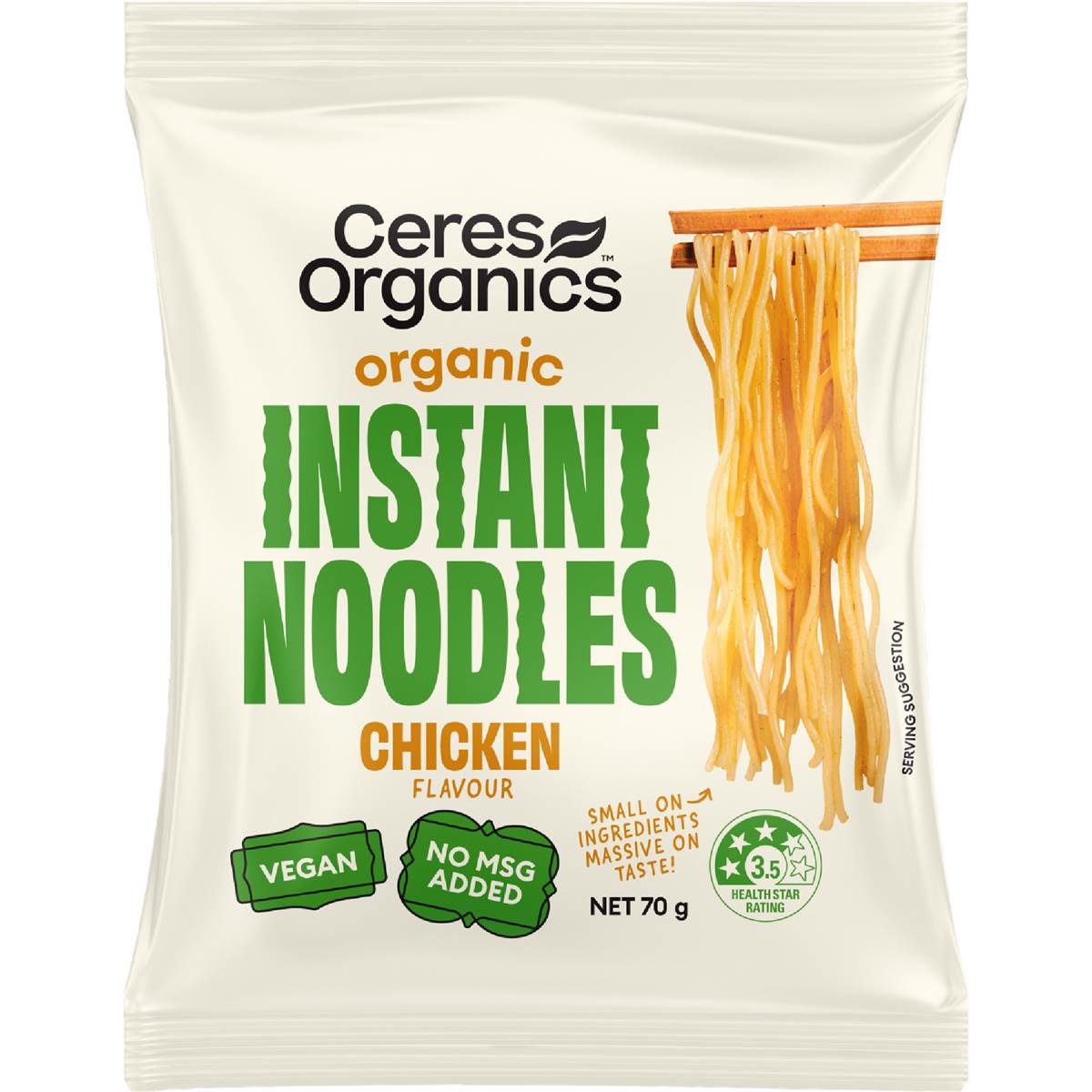 Ceres Organics Instant Noodles Chicken