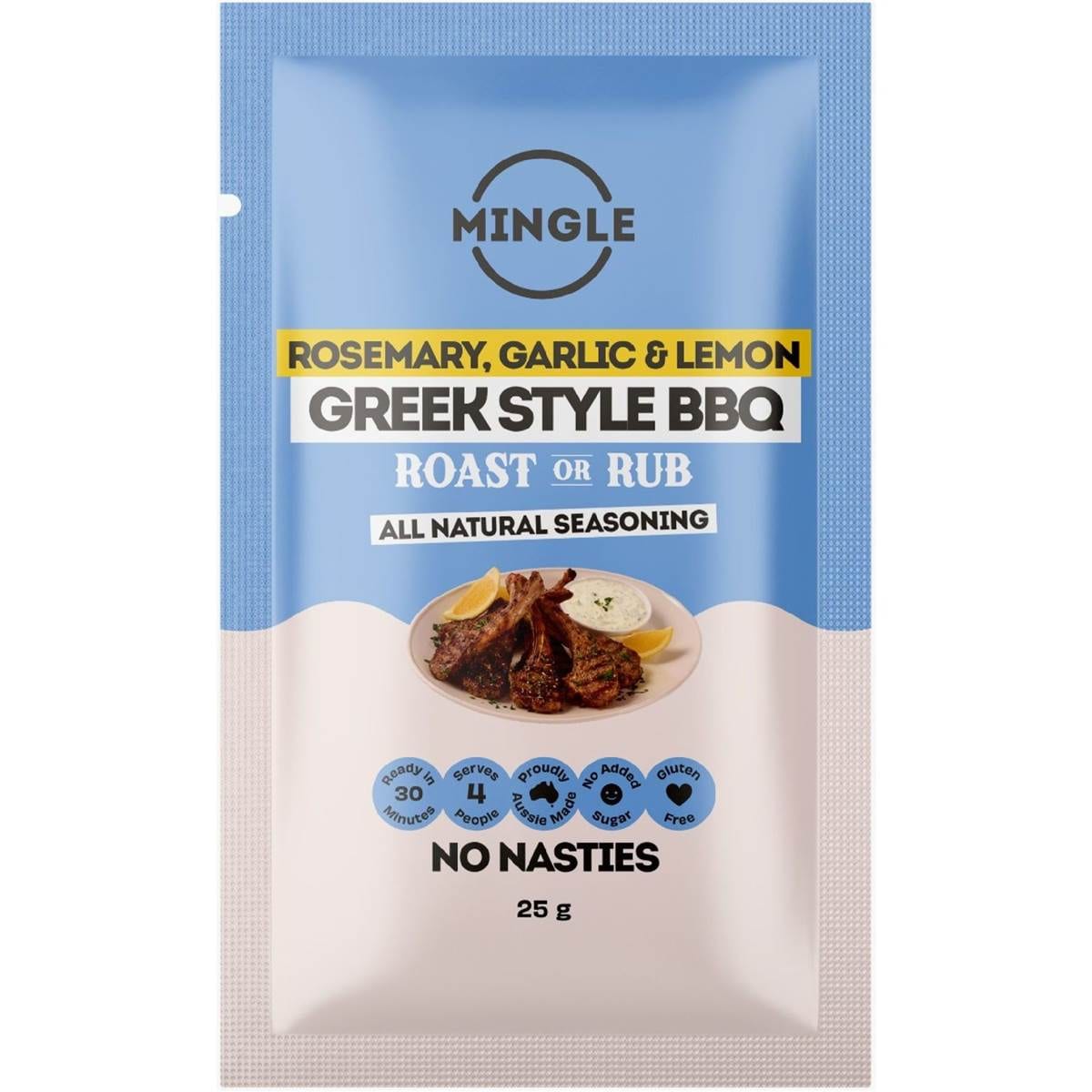 Mingle Greek Style BBQ Rub