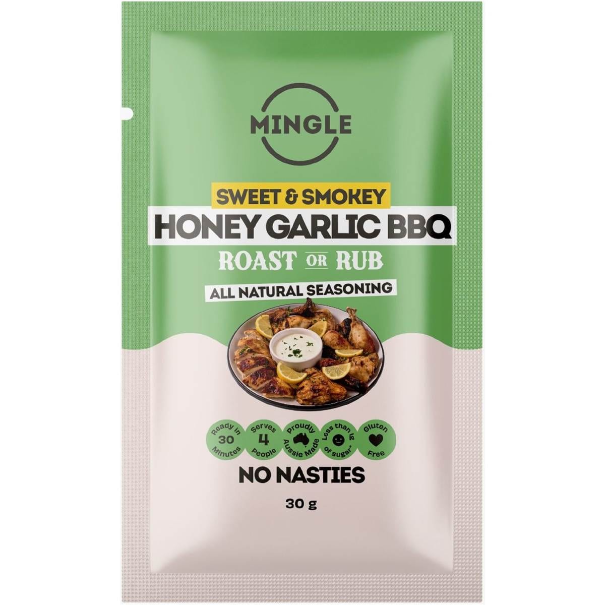 Mingle Honey Garlic BBQ Seasoning 30g