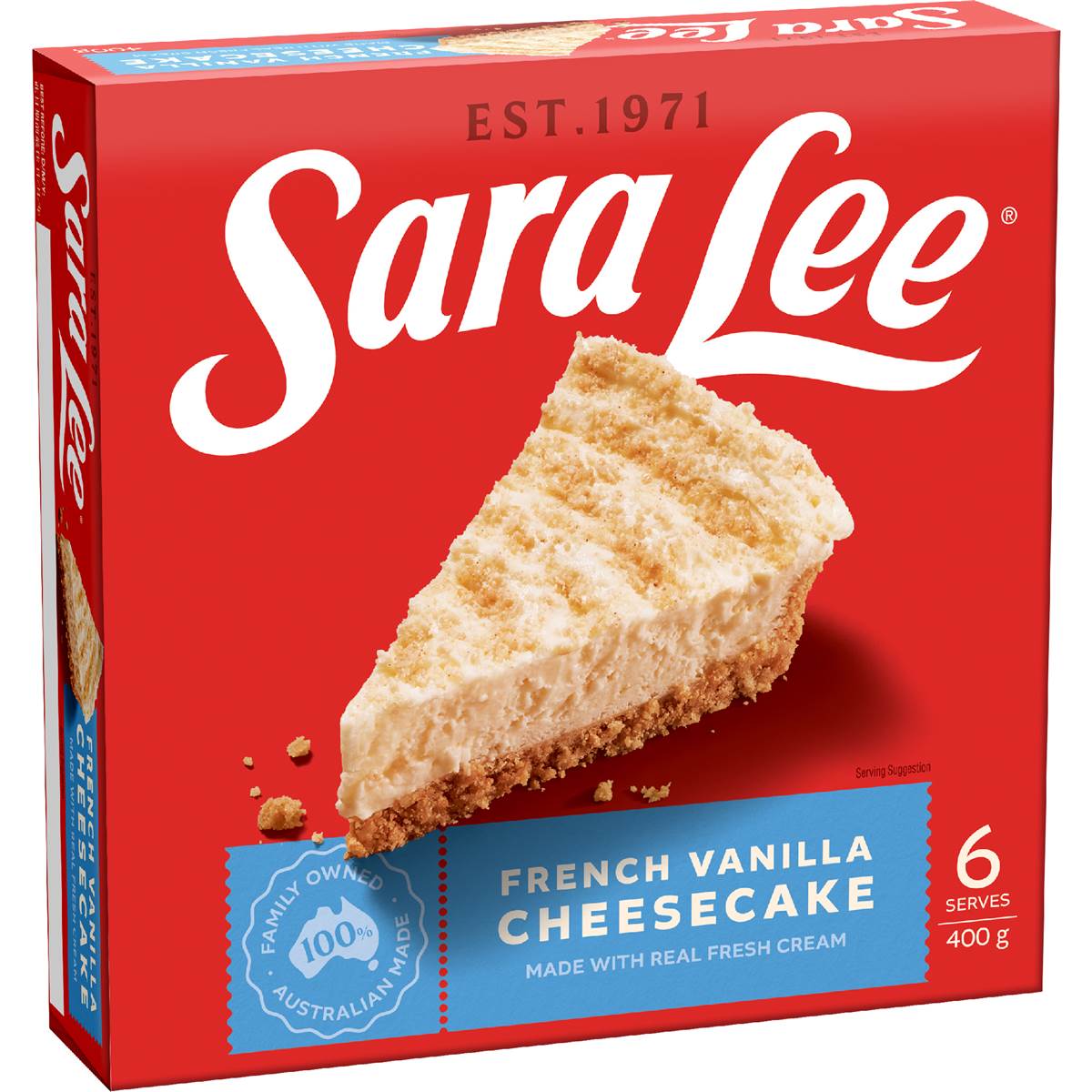 Sara Lee French Vanilla Cheesecake