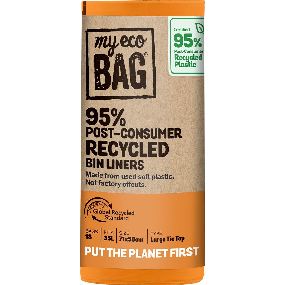 My Eco Bag Recycled Bin Liners Large