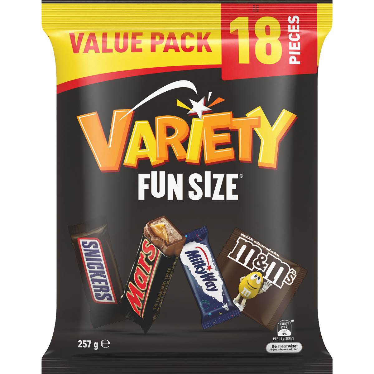 Fun Size Chocolate Bars Variety