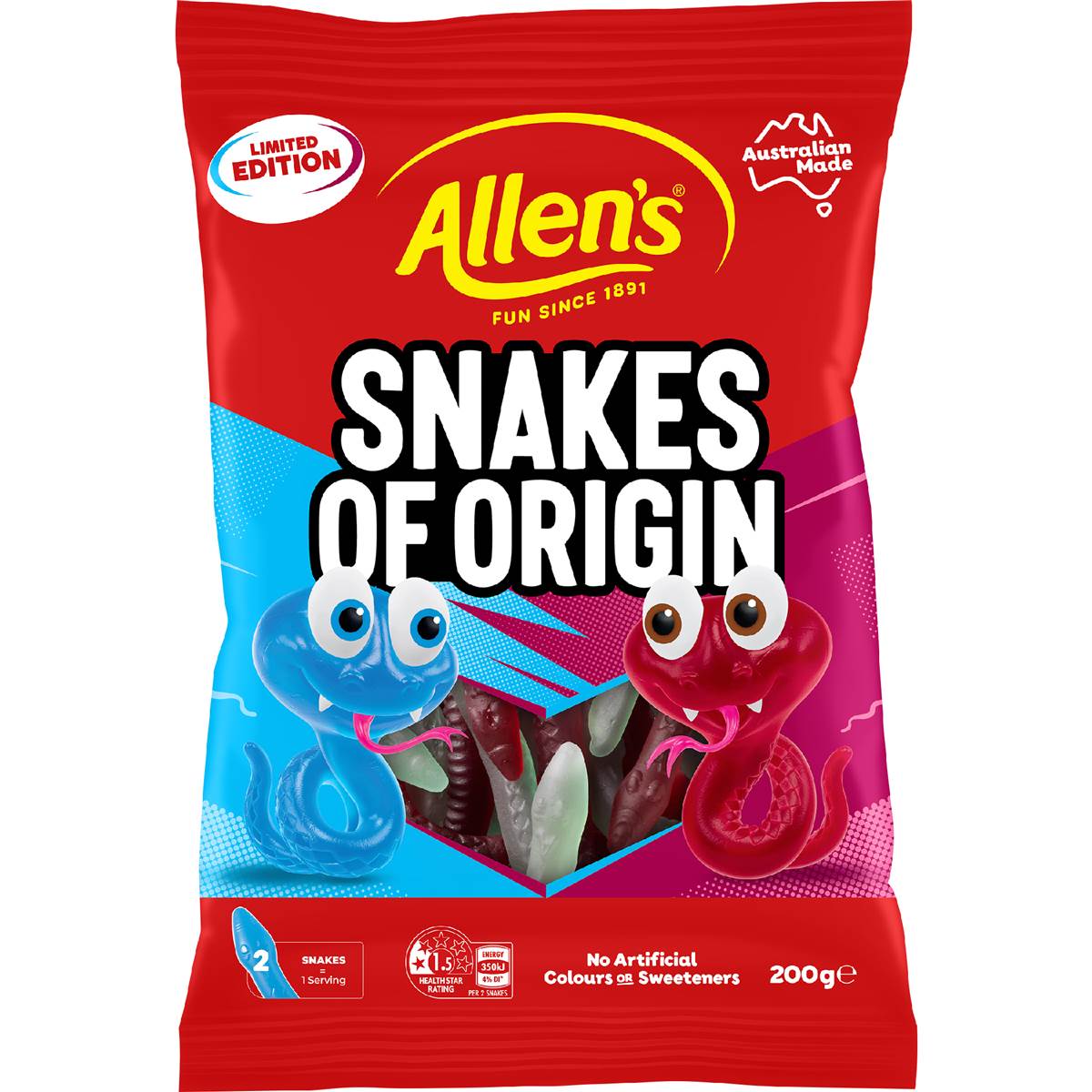 Allen's Snakes Of Origin 200g