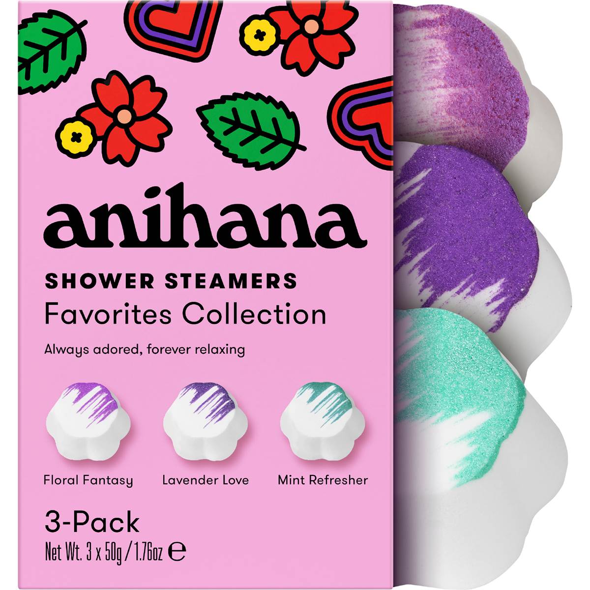 Anihana Shower Steamers Favourites