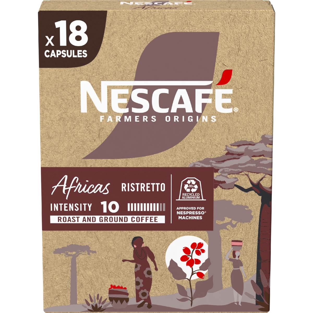 Nescafe Farmers Origins Africas Coffee Capsules