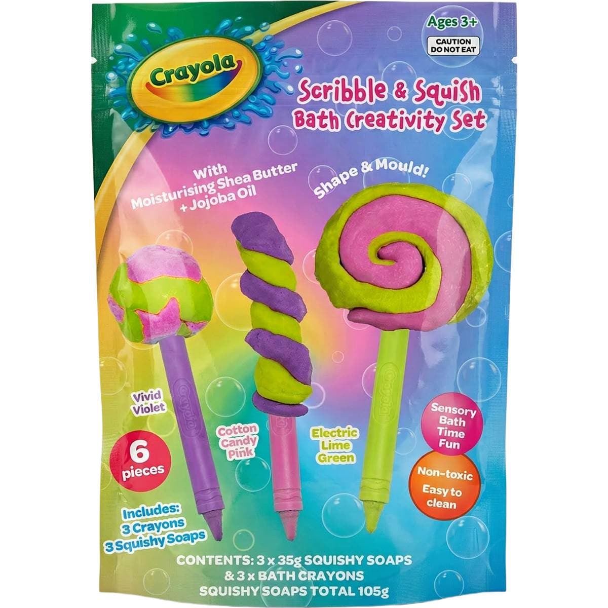 Crayola Scribble & Squish Bath Creativity Set