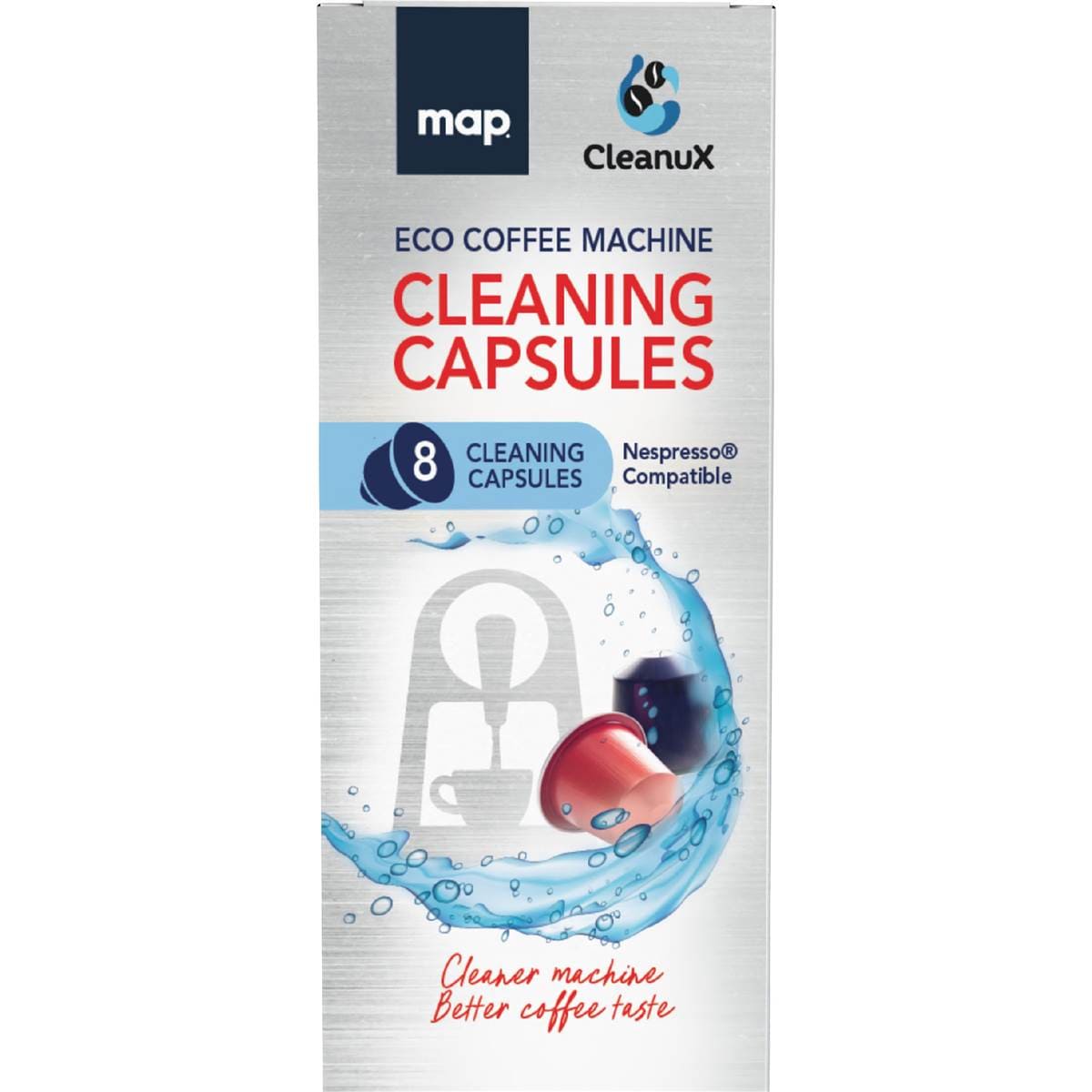 Map Eco Coffee Machine Cleaning Capsules
