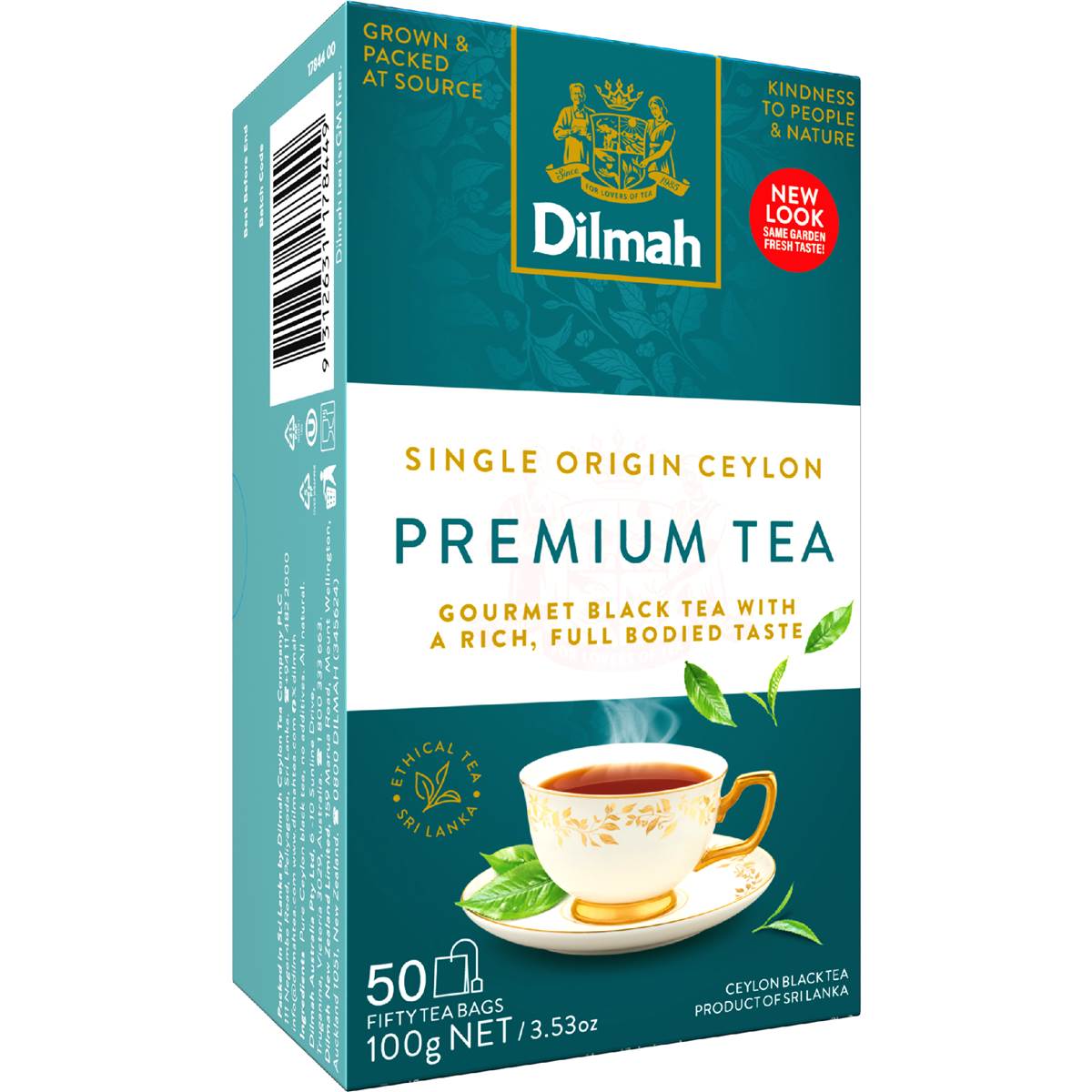 Dilmah Premium Black Tea Bags 50 pack