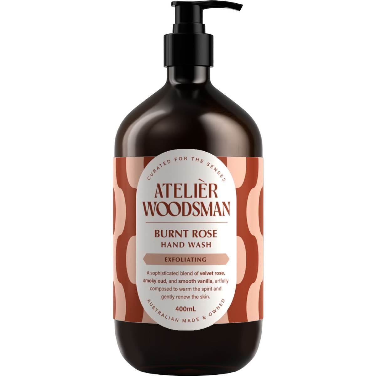 Atelier Woodsman Burnt Rose Exfoliating Hand Wash