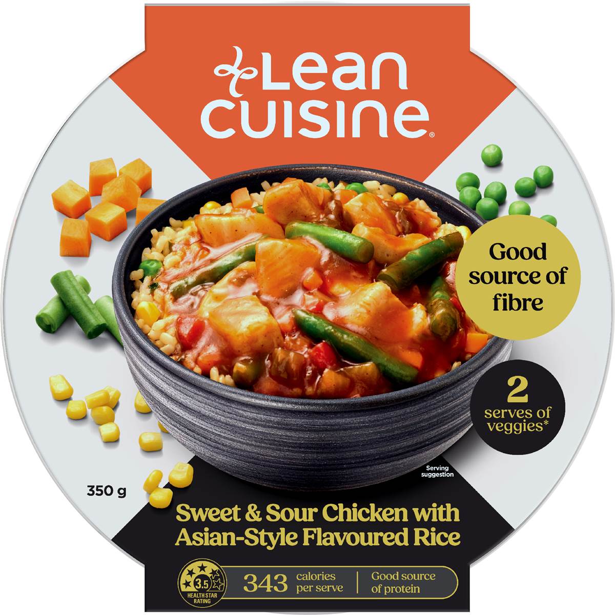 Lean Cuisine Sweet & Sour Chicken Bowl With Asian Style Flavoured Rice