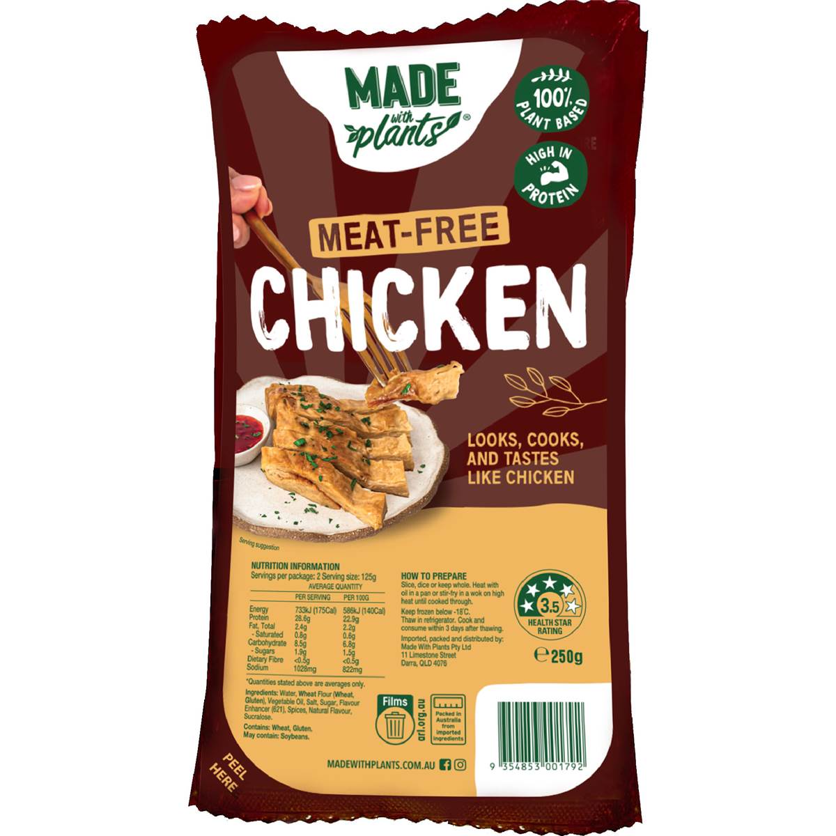 Made With Plants Meat-Free Chicken