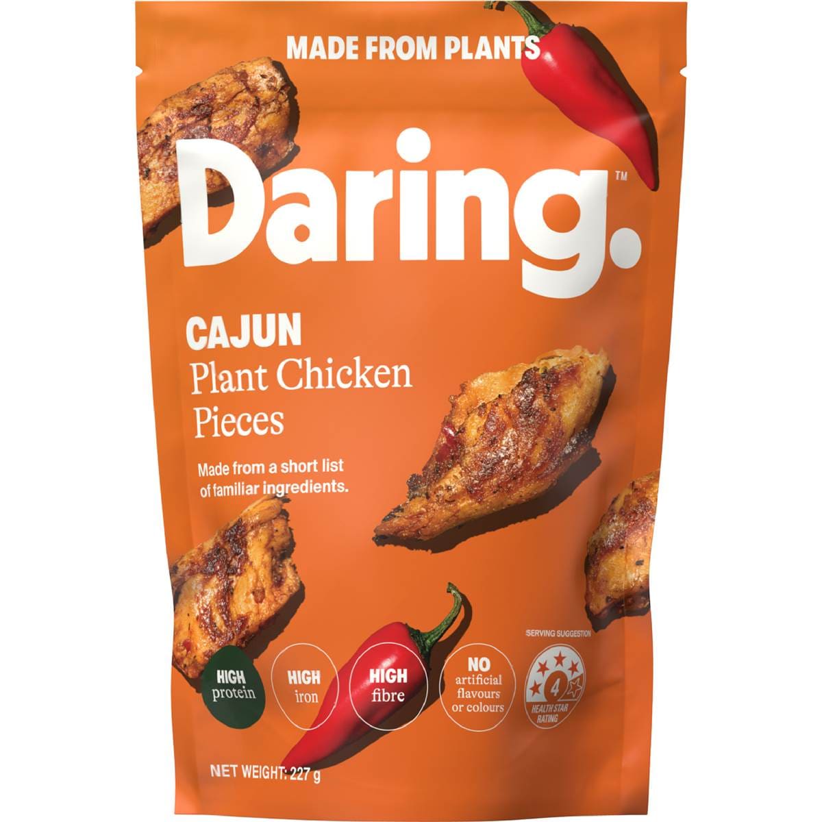 Daring. Cajun Plant Chicken Pieces