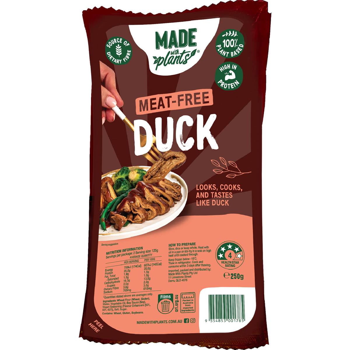 Made With Plants Meat-Free Duck