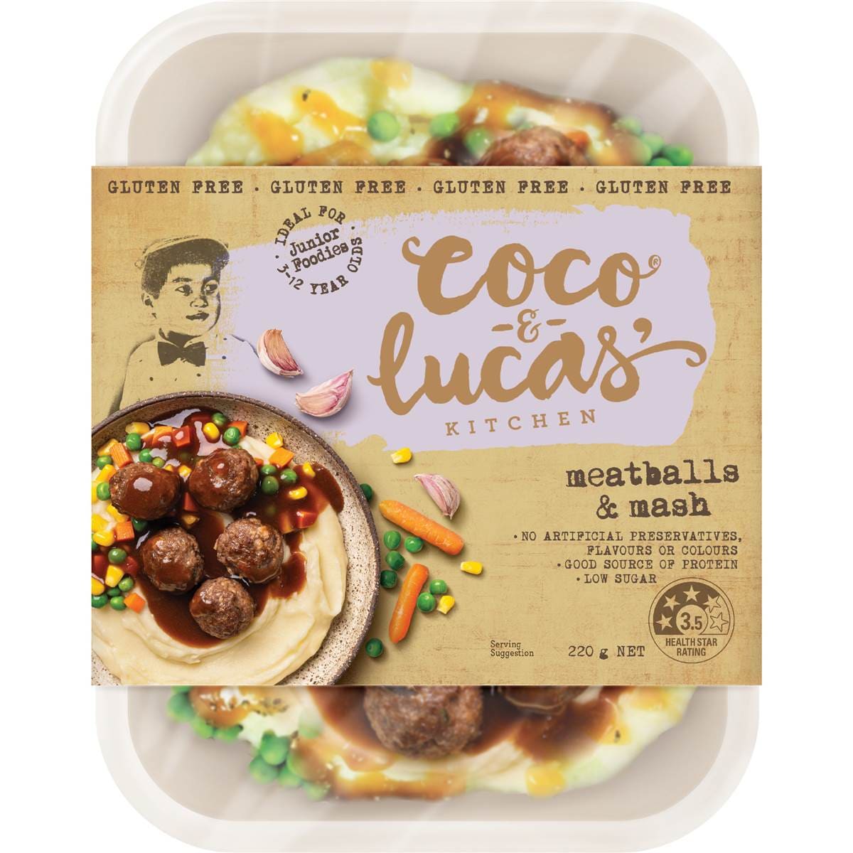 Coco & Lucas' Meatballs & Mash