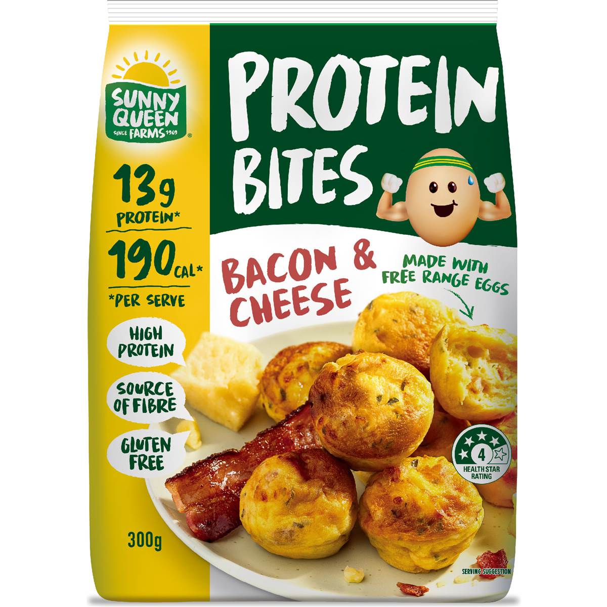 Sunny Queen Protein Bites Bacon & Cheese 300g