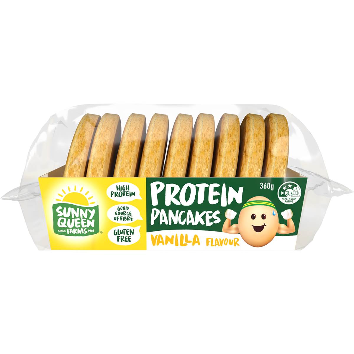 Sunny Queen Protein Pancakes Vanilla