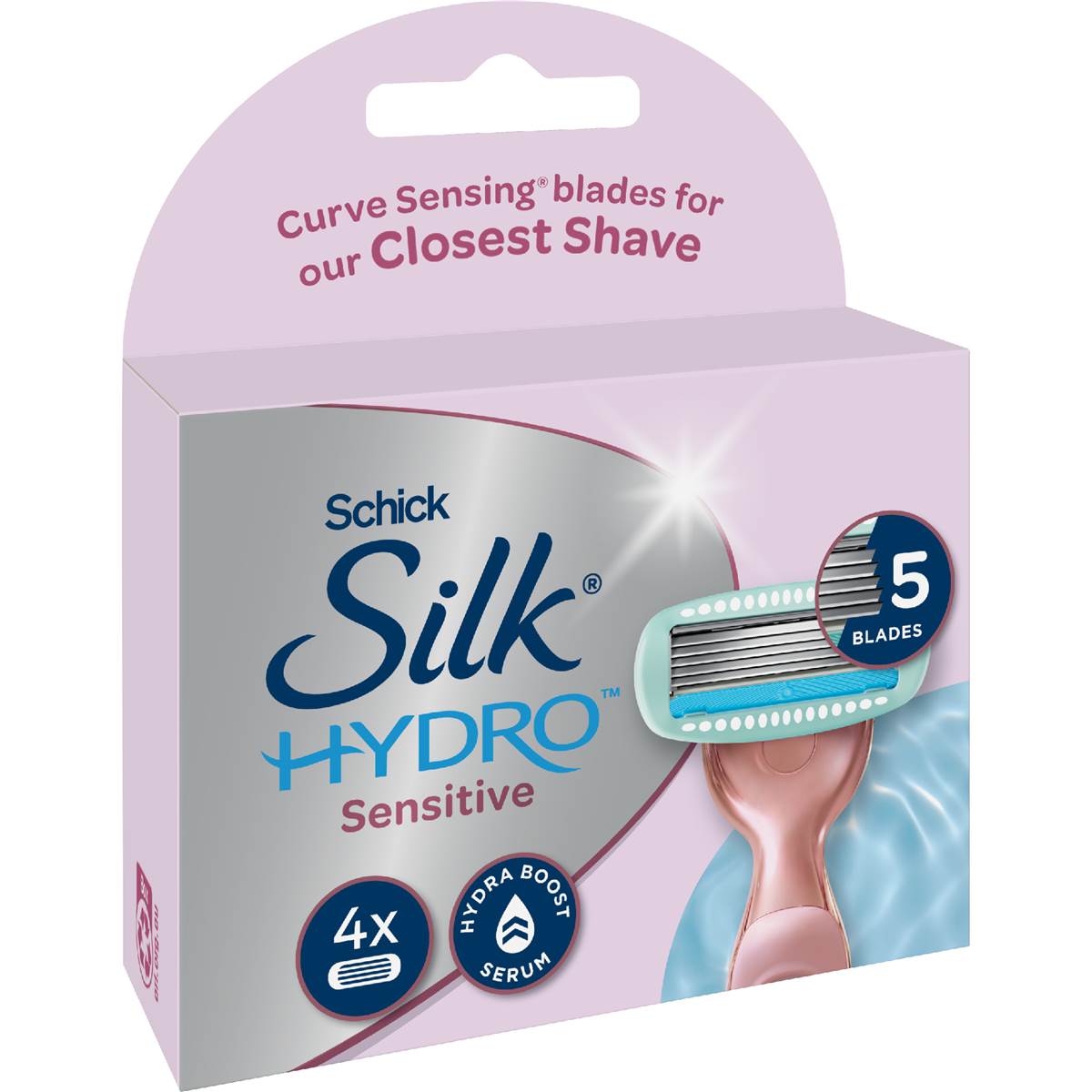 Schick Silk Hydro Sensitive Razor Blades 4 pack – Woolworths