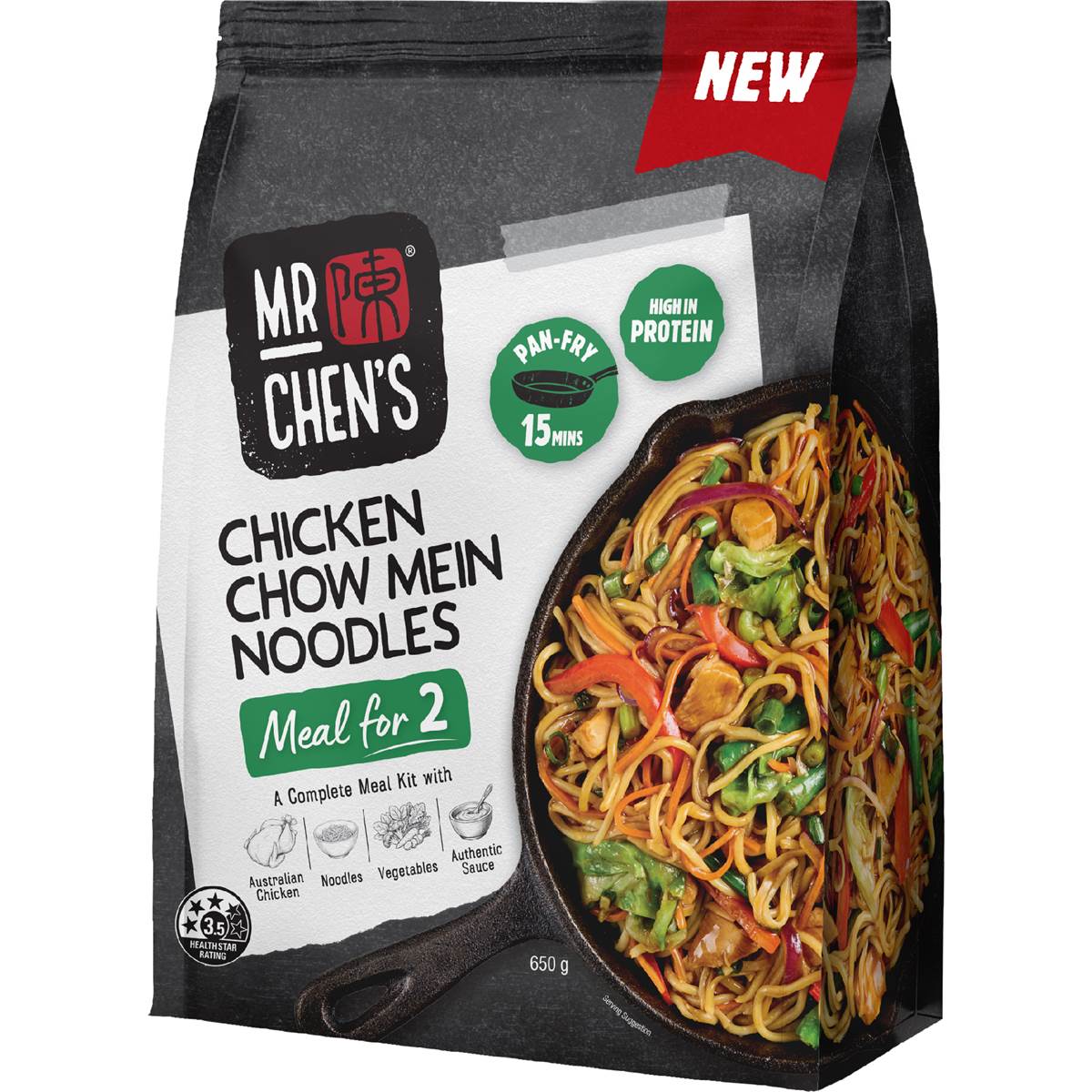 Mr Chen's Chicken Chow Mein Noodles
