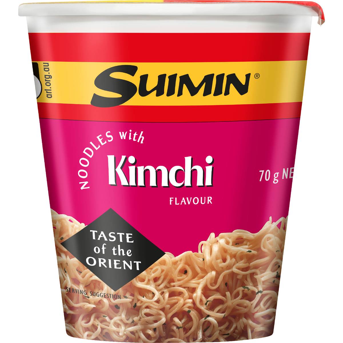 Suimin Noodle Cup Kimchi Flavour