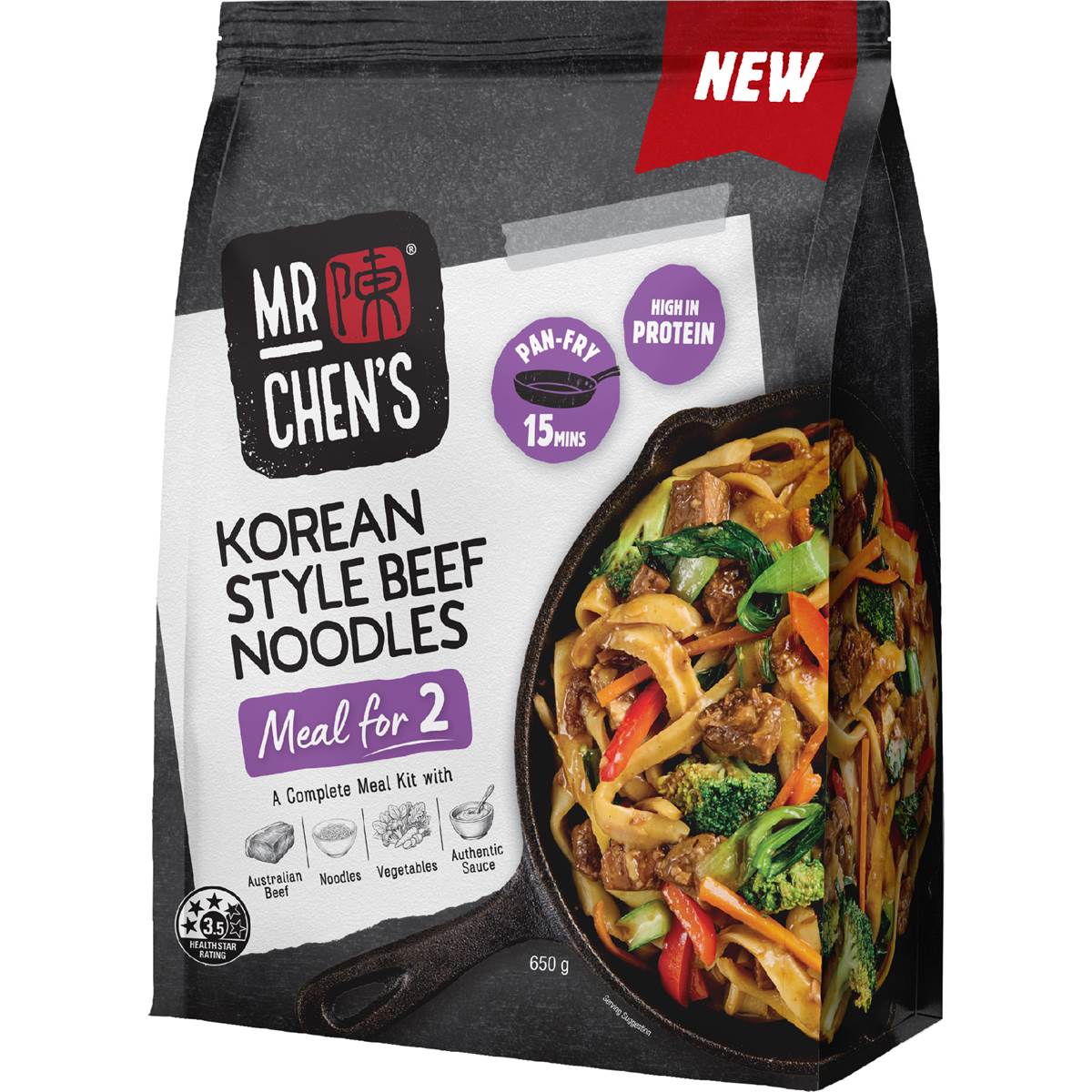 Mr Chen's Korean Style Beef Noodles