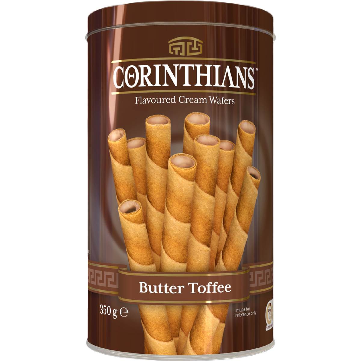 Corinthians Flavoured Cream Wafers Butter Toffee