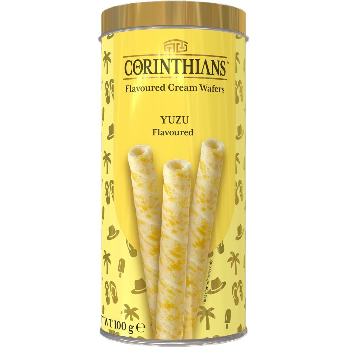 Corinthians Flavoured Cream Wafers Yuzu