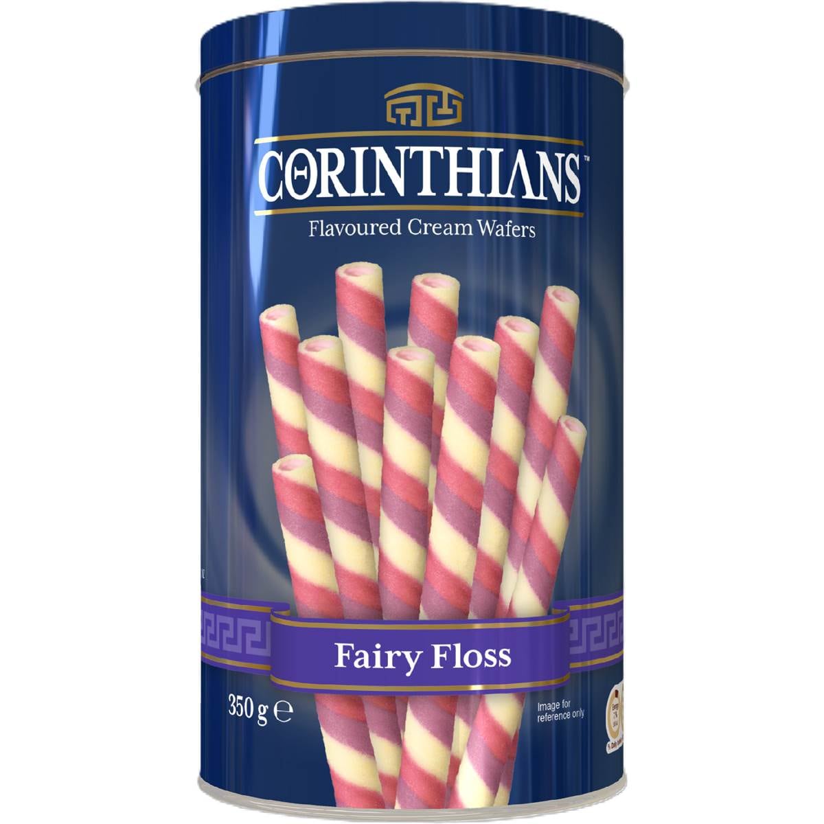 Corinthians Flavoured Cream Wafers Fairy Floss