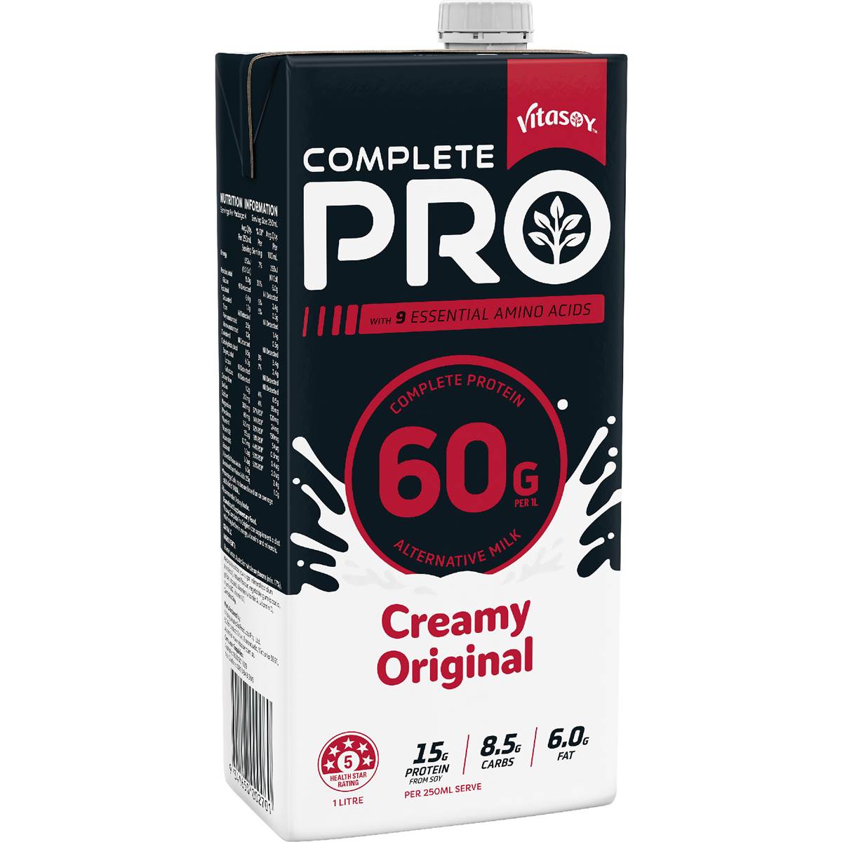 Vitasoy Complete Pro Original Protein Alternative Long Life Milk UHT