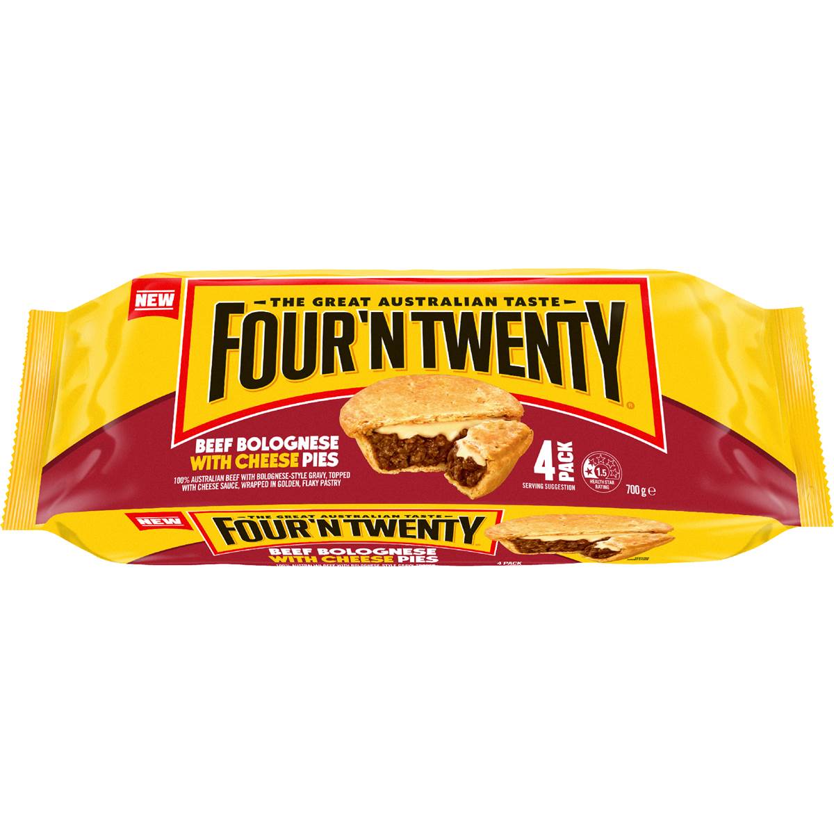 Four'N Twenty Beef Bolognese Cheese Pie
