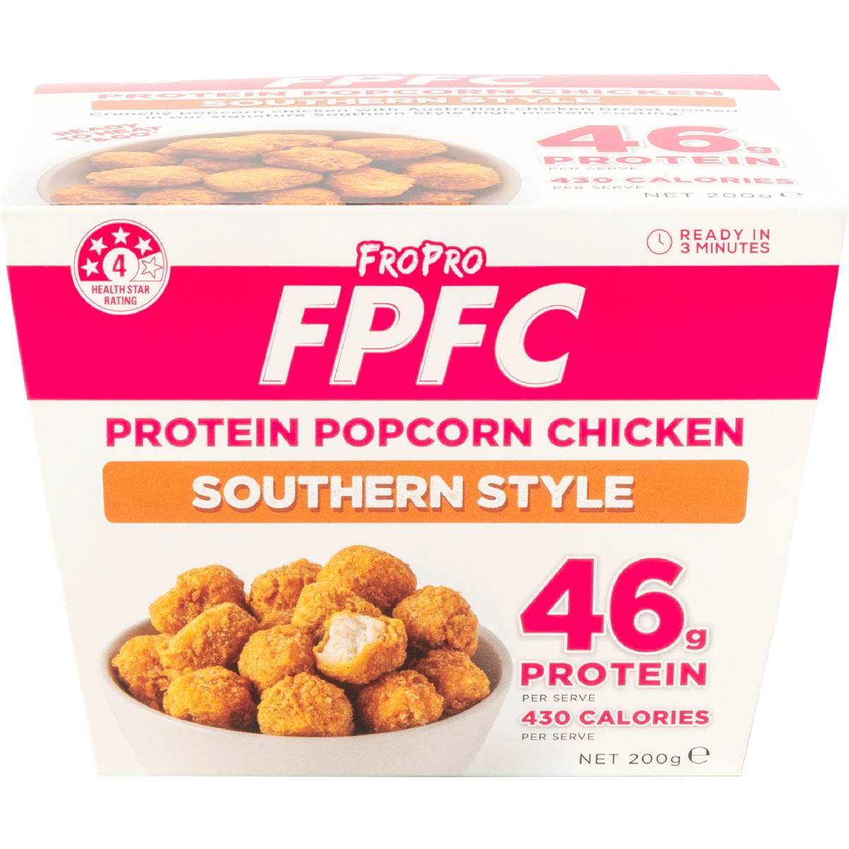 FroPro Protein Popcorn Chicken Southern Style 200g