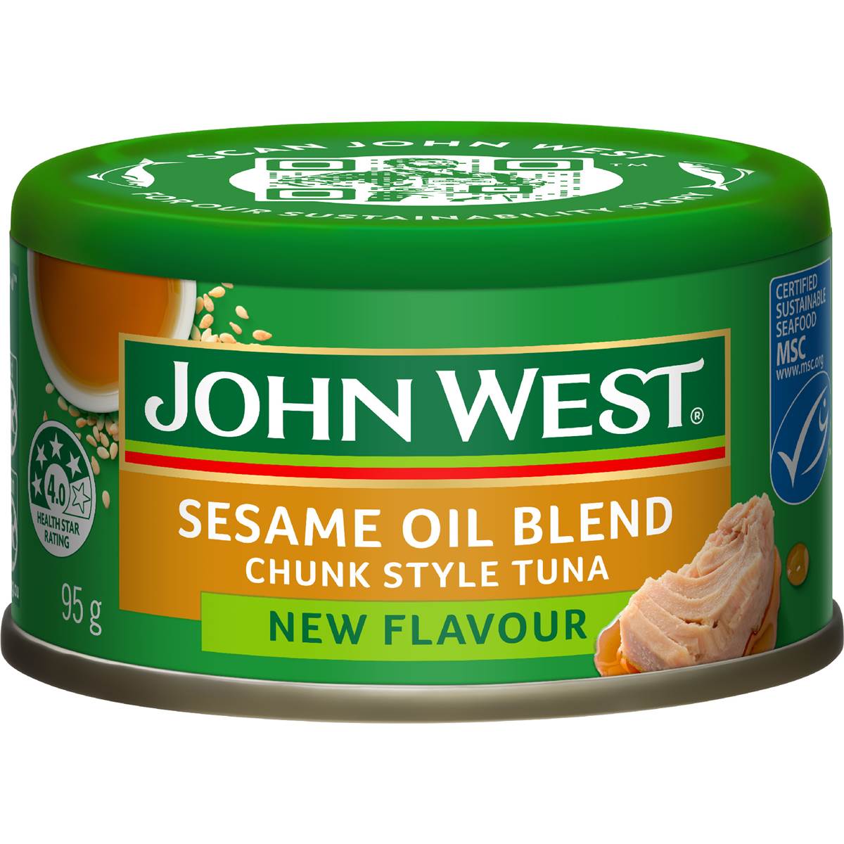John West Tuna In Sesame Oil 95g