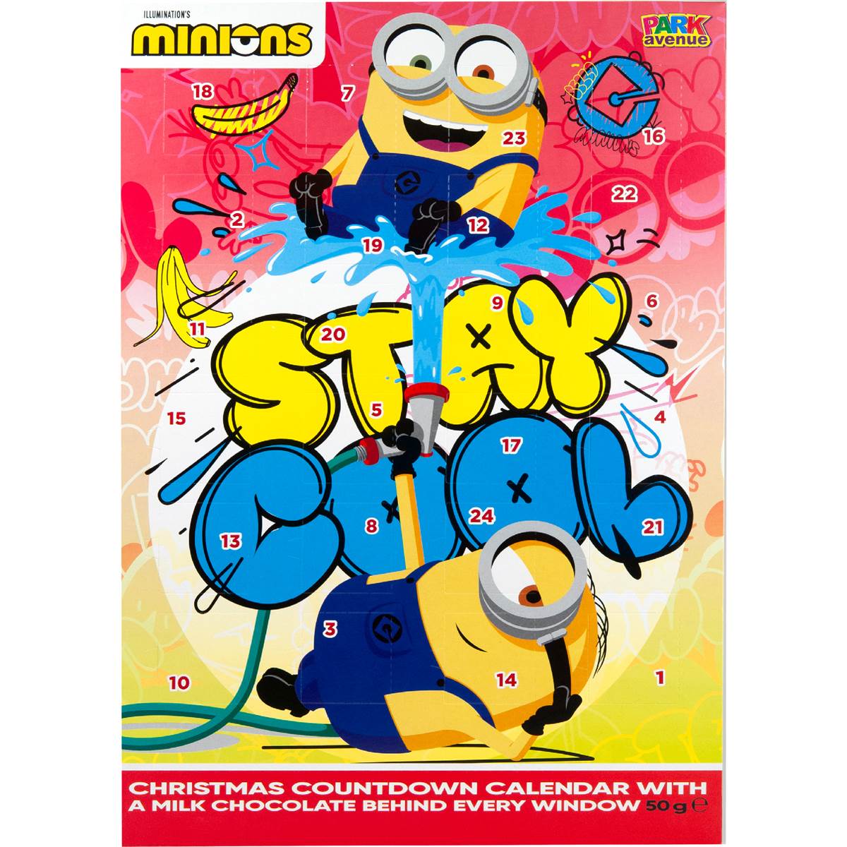 Park Avenue Minions Advent Calendar With Chocolate