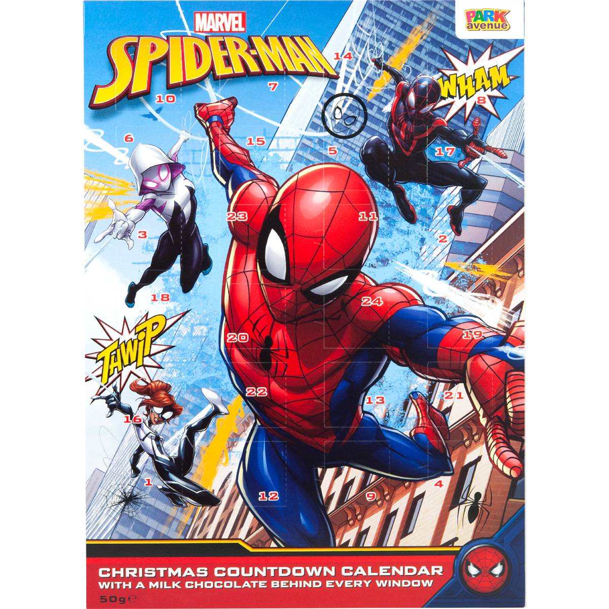 Park Avenue Spiderman Advent Calendar