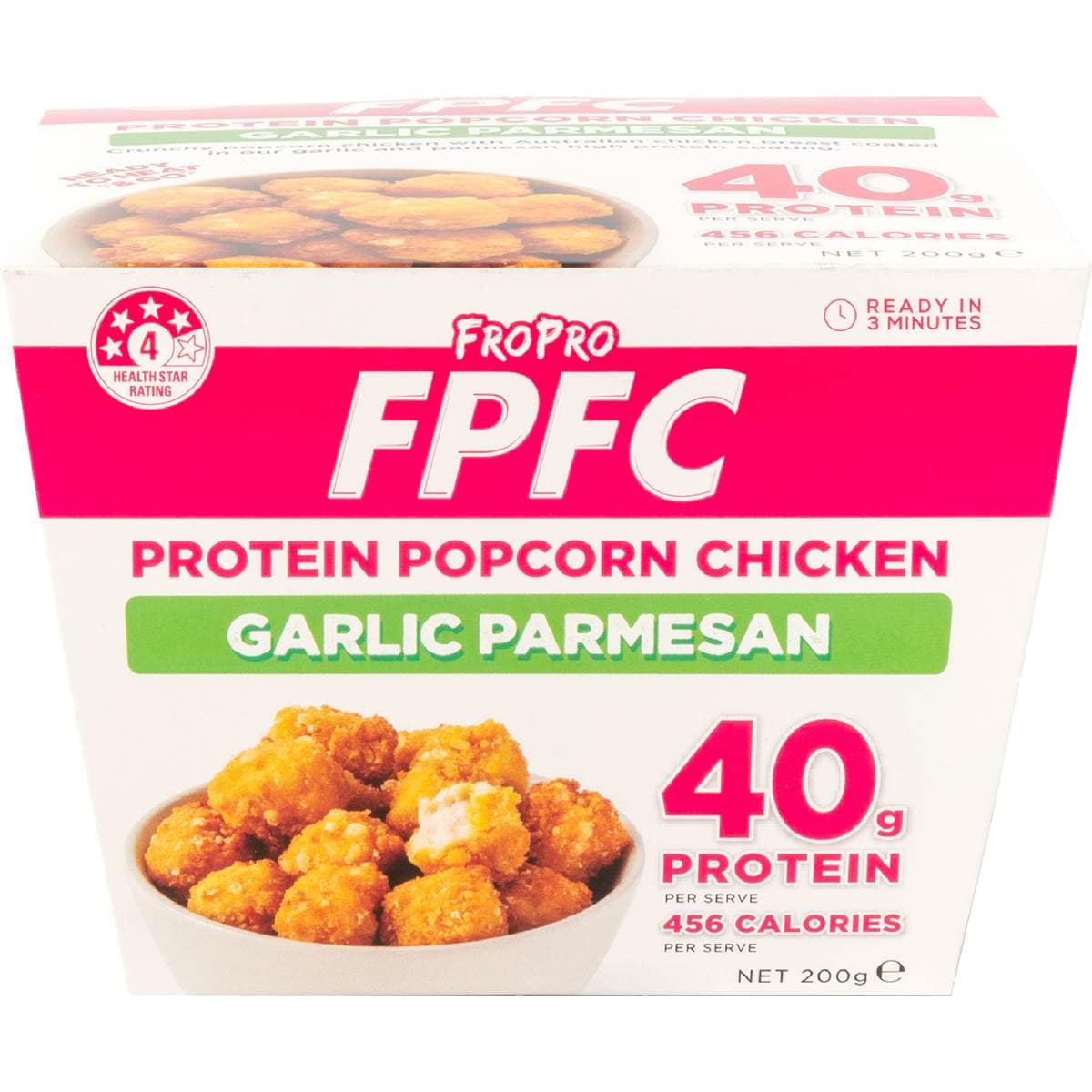 FroPro Protein Popcorn Chicken Garlic Parmesan 200g