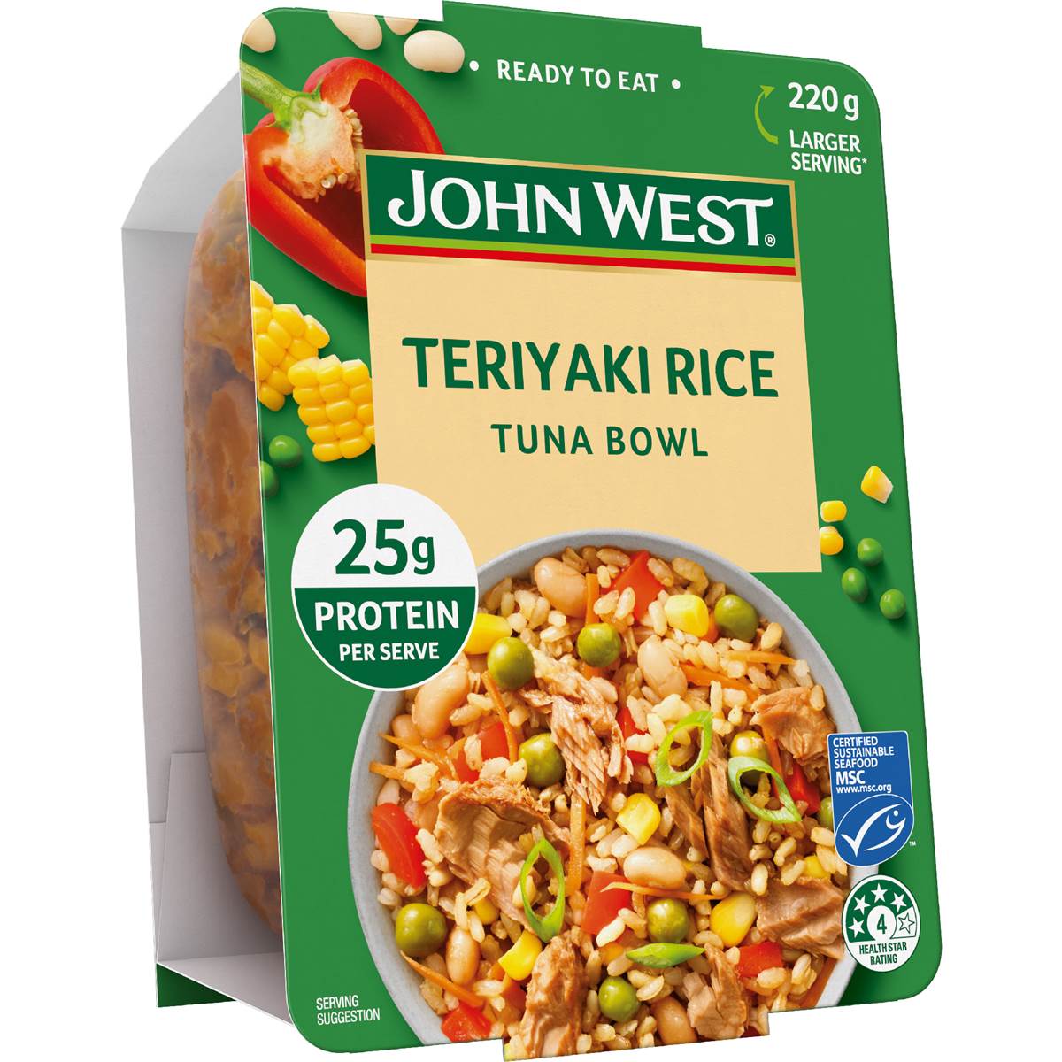 John West Tuna Bowl Teriyaki Rice