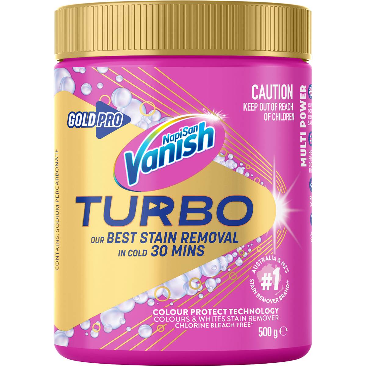 Vanish Turbo Laundry Stain Removal Powder