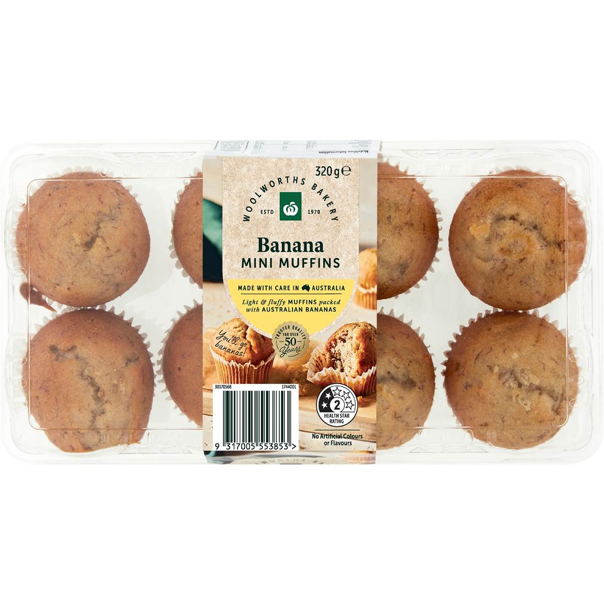 Woolworths Mini Banana Muffin