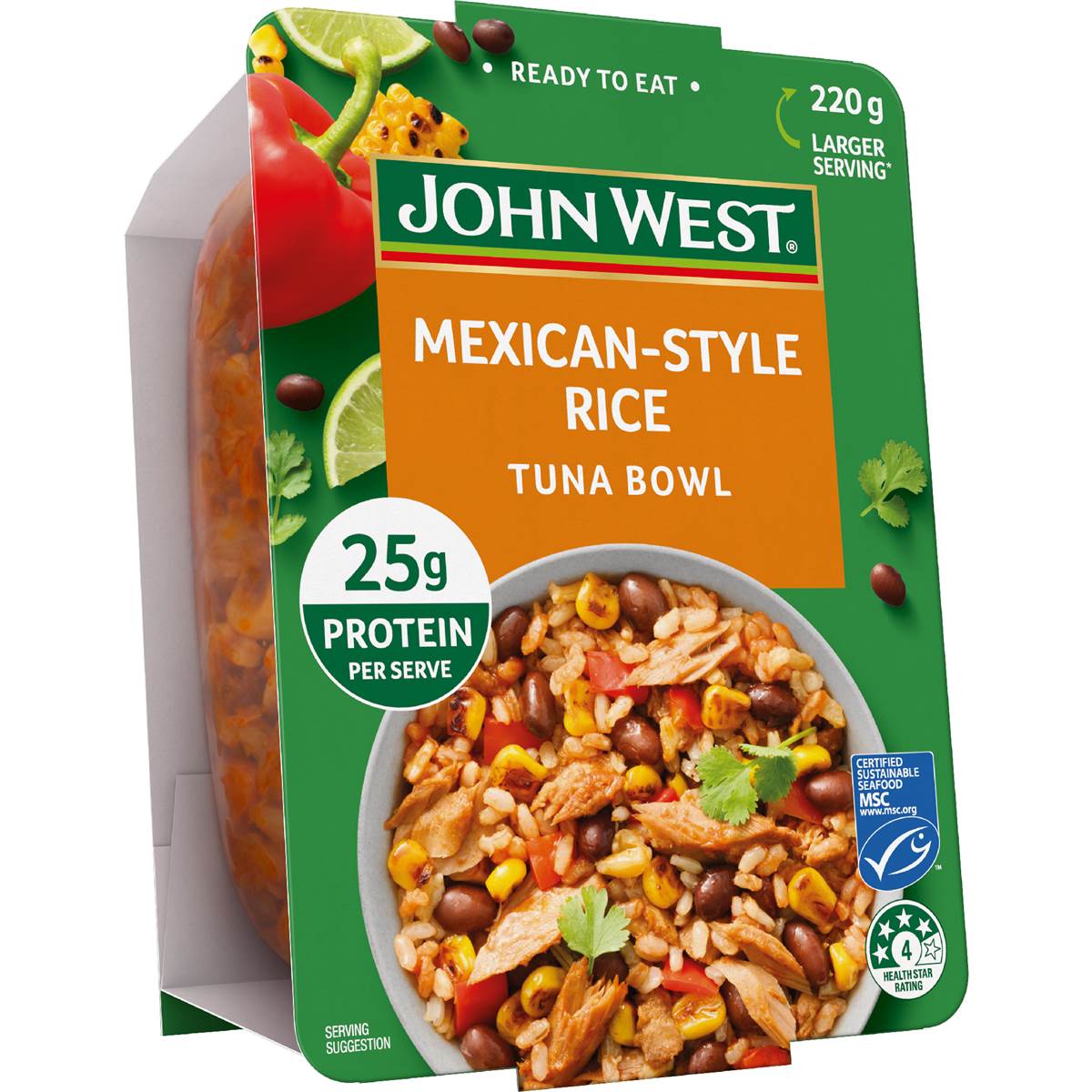 John West Tuna Bowl Mexican-Style Rice