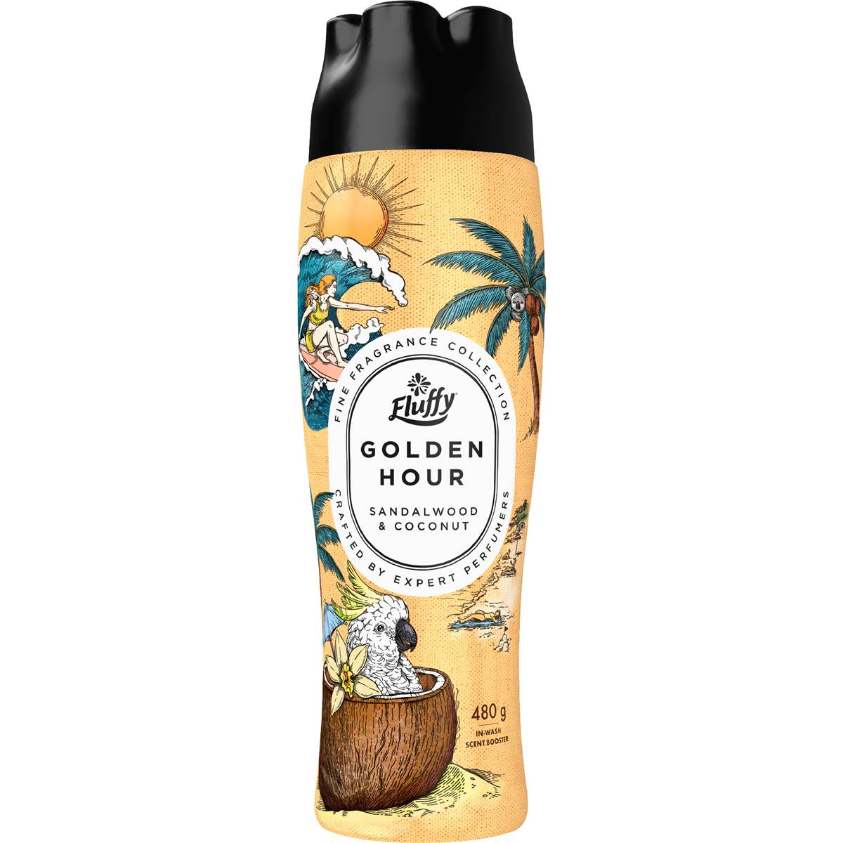 Fluffy Golden Hour Laundry Booster Sandalwood & Coconut