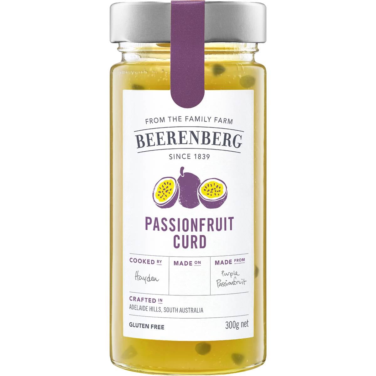 Beerenberg Passionfruit Curd
