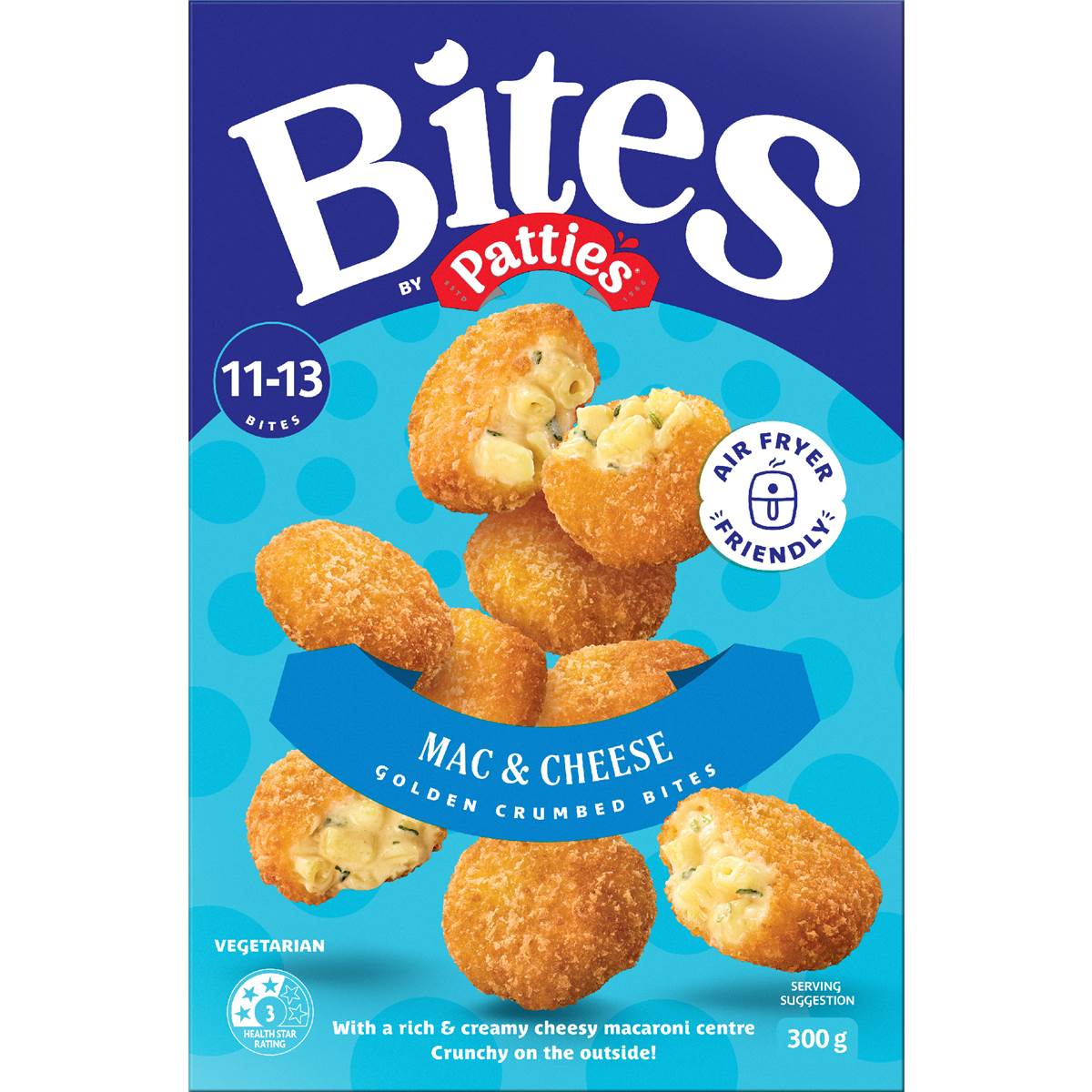 Patties Bites Mac & Cheese 300g