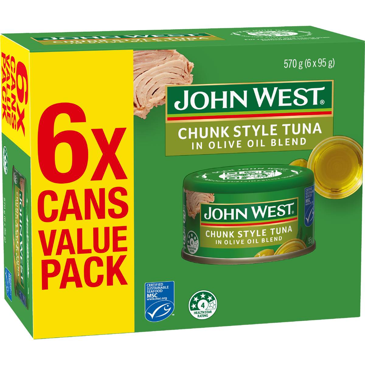 John West Tuna In Olive Oil Blend Value