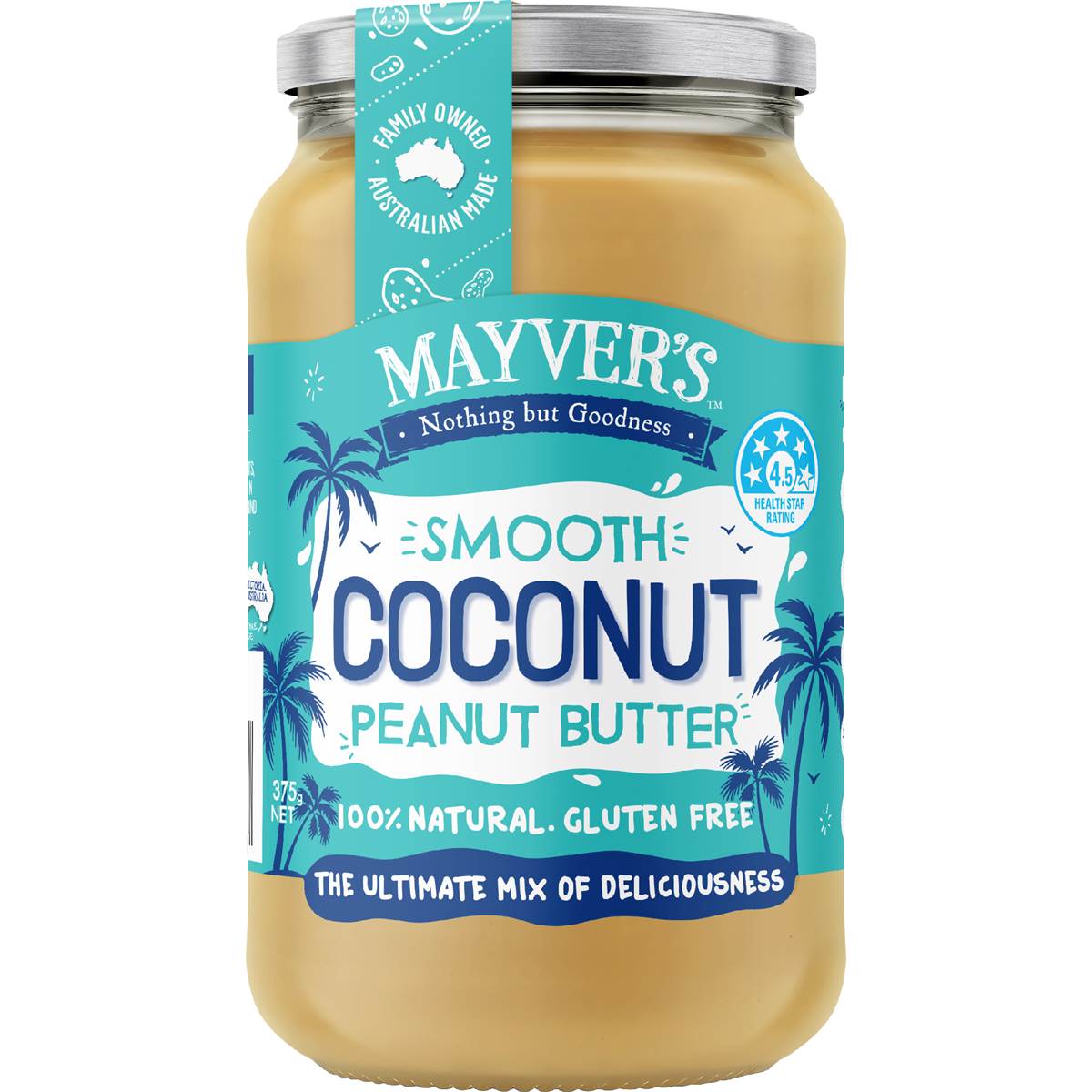 Mayver's Smooth Coconut Peanut Butter