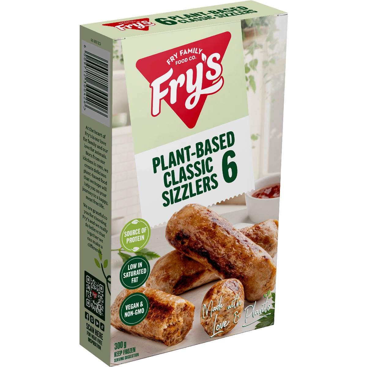 Fry's Plant Based Classic Sizzlers