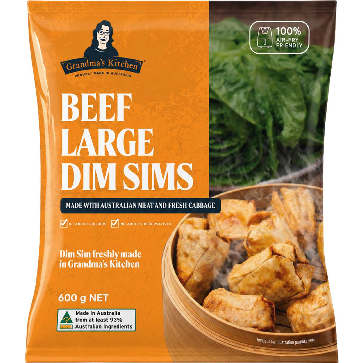 Grandma's Kitchen Large Dim Sims Beefs