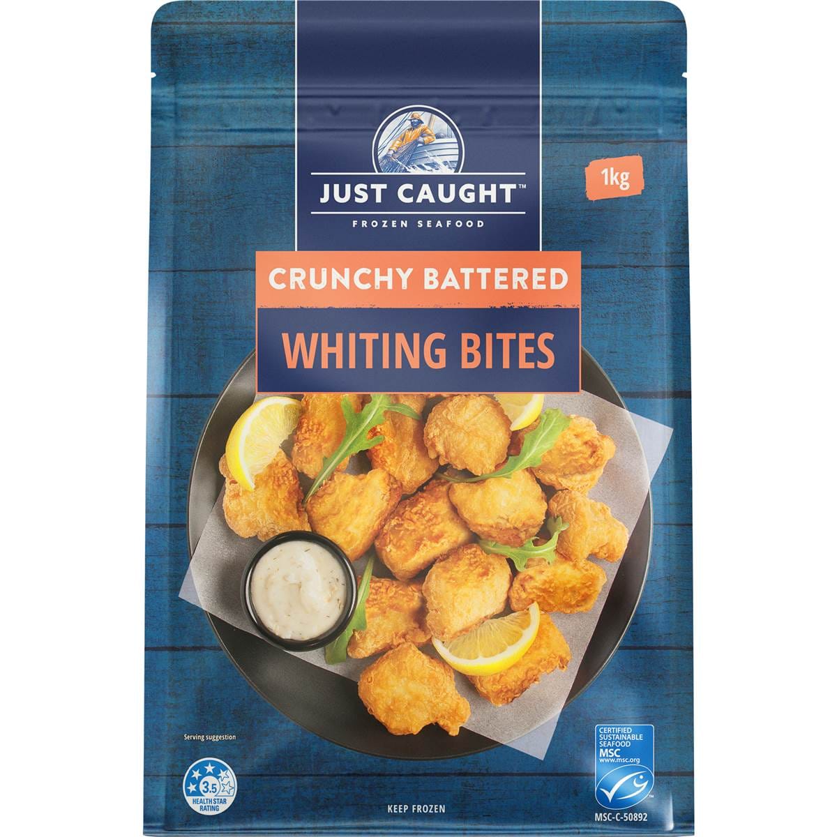Just Caught Crunchy Battered Whiting Bites
