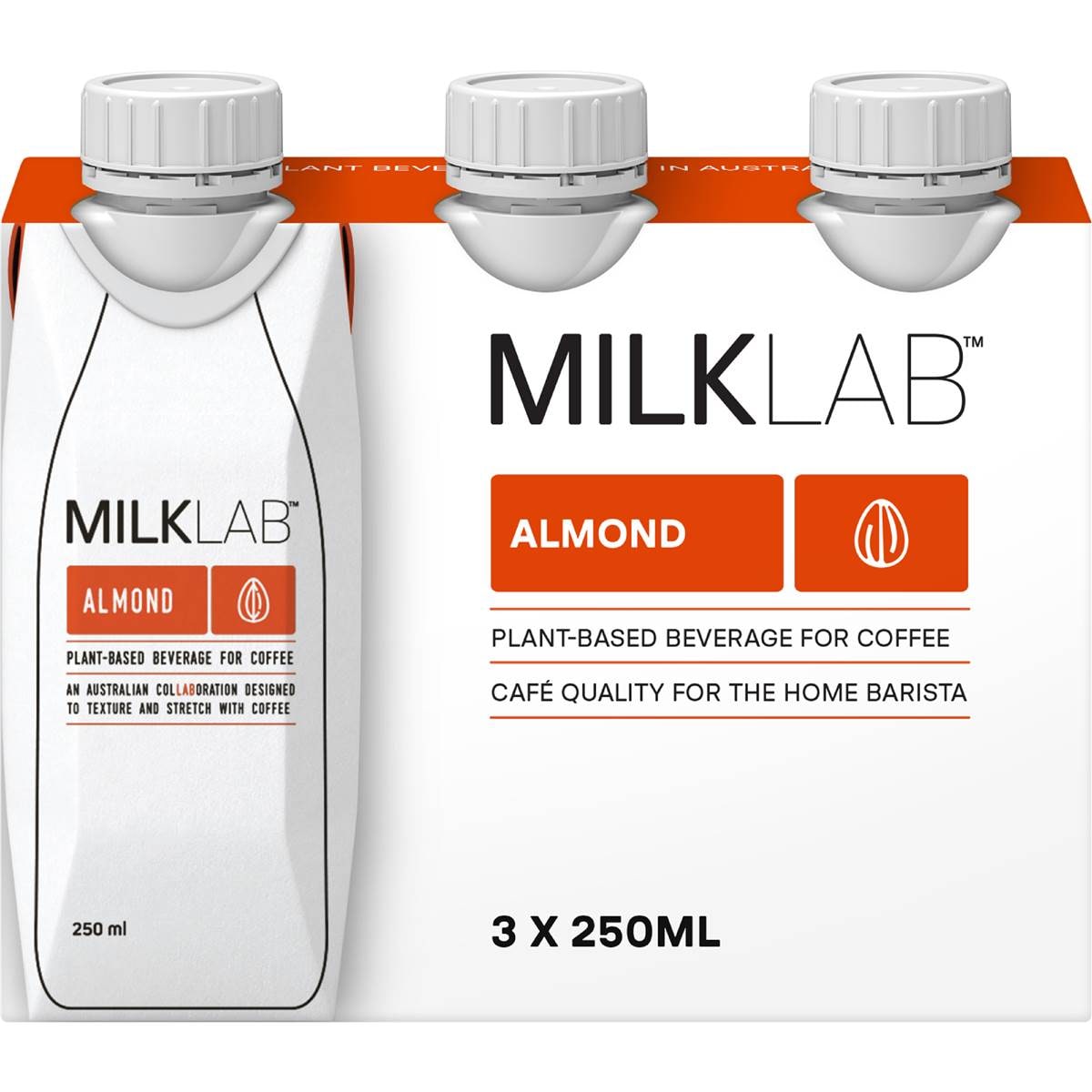 MILKLAB Almond Long Life Milk 250mL x 3 pack