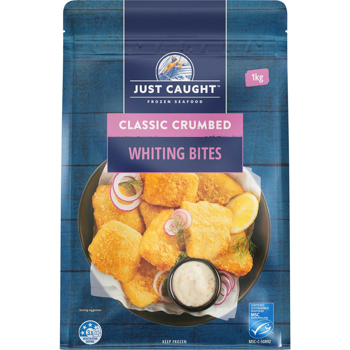 Just Caught Classic Crumbed Whiting Bites